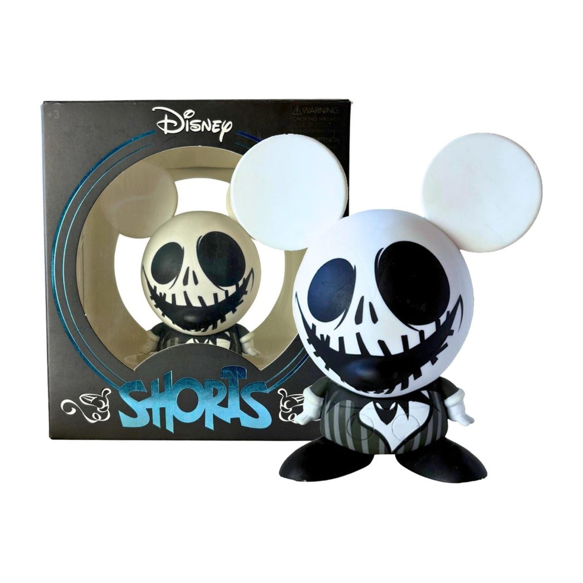 Disney Shorts Jack Skellington vinyl figure with its collector box